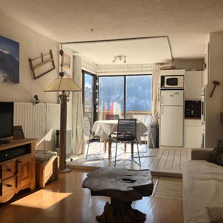 Grand Studio La Foux D Allos Avec Vue Et Terrasse Экстерьер фото